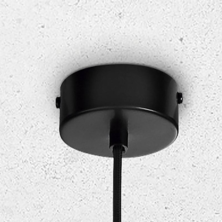 Lámpara colgante TANIA IP20 GU10 máx. 50W Negro EXO 906B-G21X1A-02