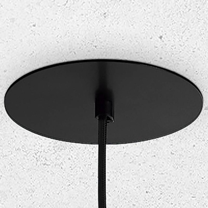 Lámpara colgante empotradaTANIA IP20 GU10 máx. 50W Negro EXO 906C-G21X1A-02