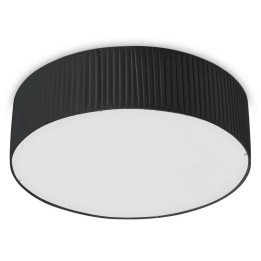 Plafón VORADA IP20 LED SMD 25W 3540lm 3K Ribbon Encintado negro EXO 908B-L0125B-RB