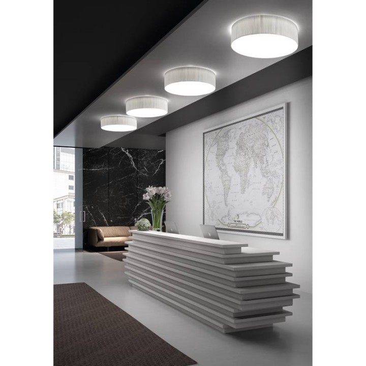 Plafón VORADA IP20 LED SMD 29W 4000lm 3K Encintado blanco EXO 908C-L0129B-RA