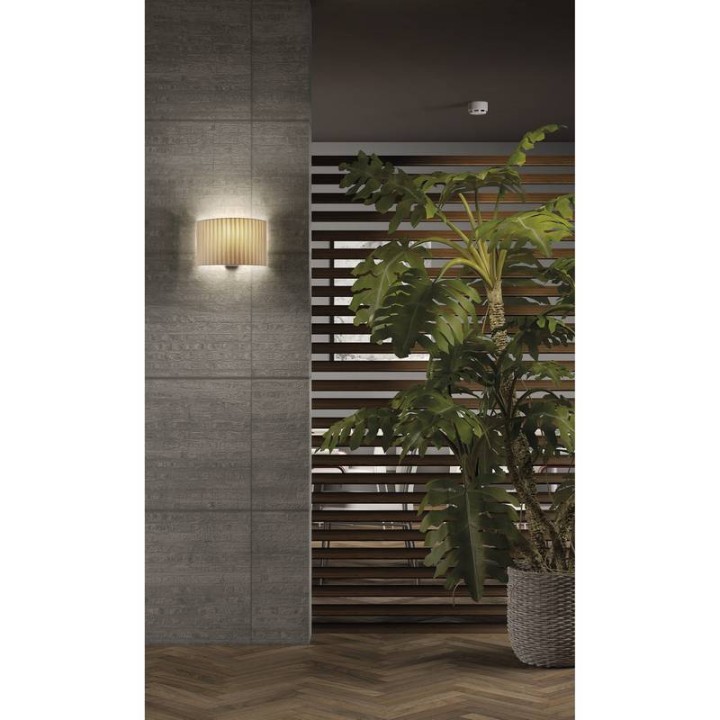 Aplique de pared AMSTERDAM IP20 E27 (Ø45) máx. 40W Encintado blanco EXO 908G-G05X1A-35-RA