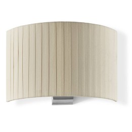 Aplique de pared AMSTERDAM IP20 E27 (Ø45) máx. 40W Encintado beige EXO 908G-G05X1A-35-RC