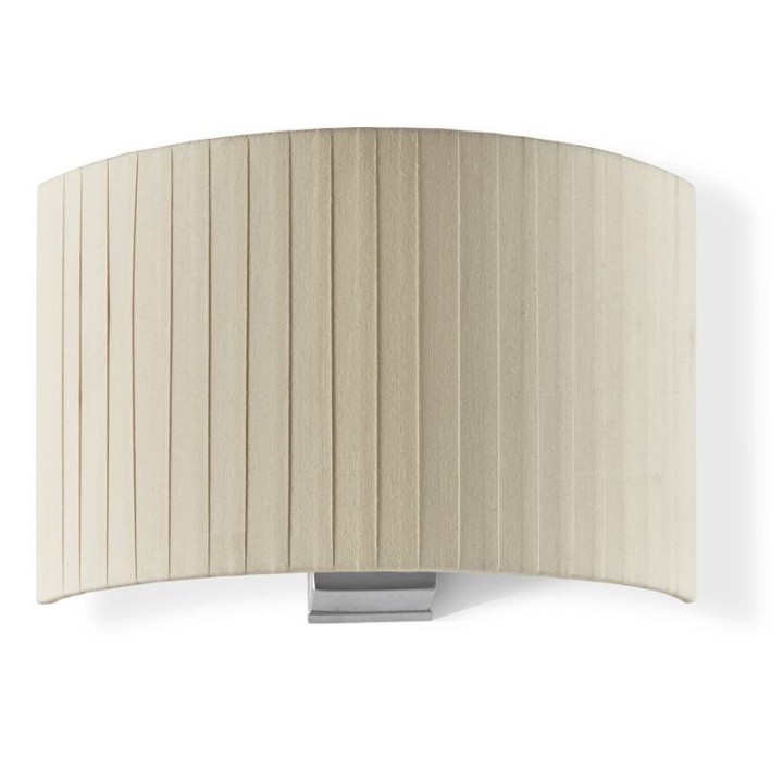 Aplique de pared AMSTERDAM IP20 E27 (Ø45) máx. 40W Encintado beige EXO 908G-G05X1A-35-RC