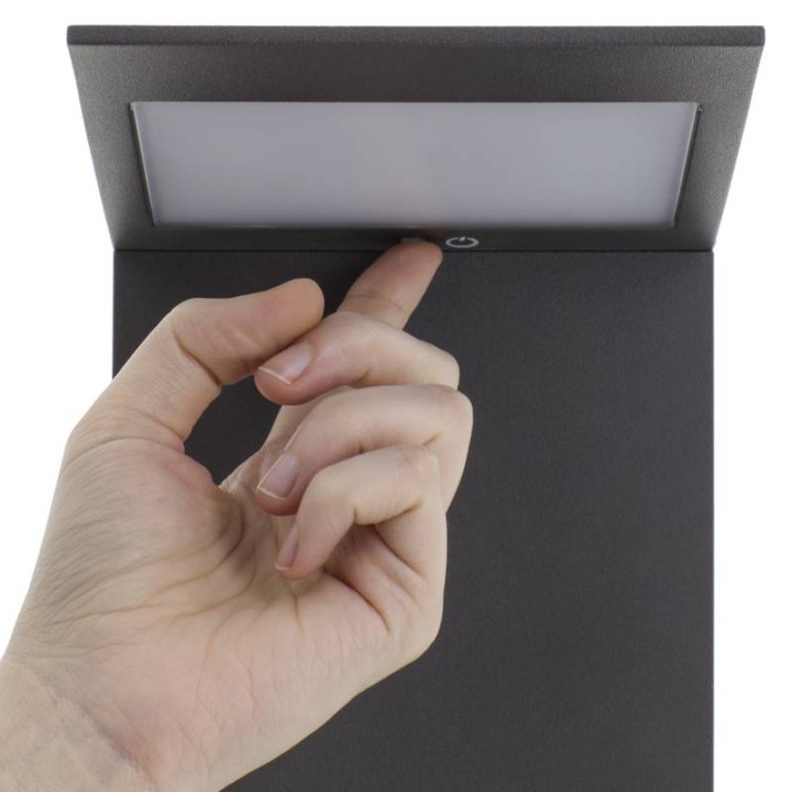 Baliza COMO IP54 LED 2.20W 250Lm 3000K Antracita DOPO 916A-L0103K-04