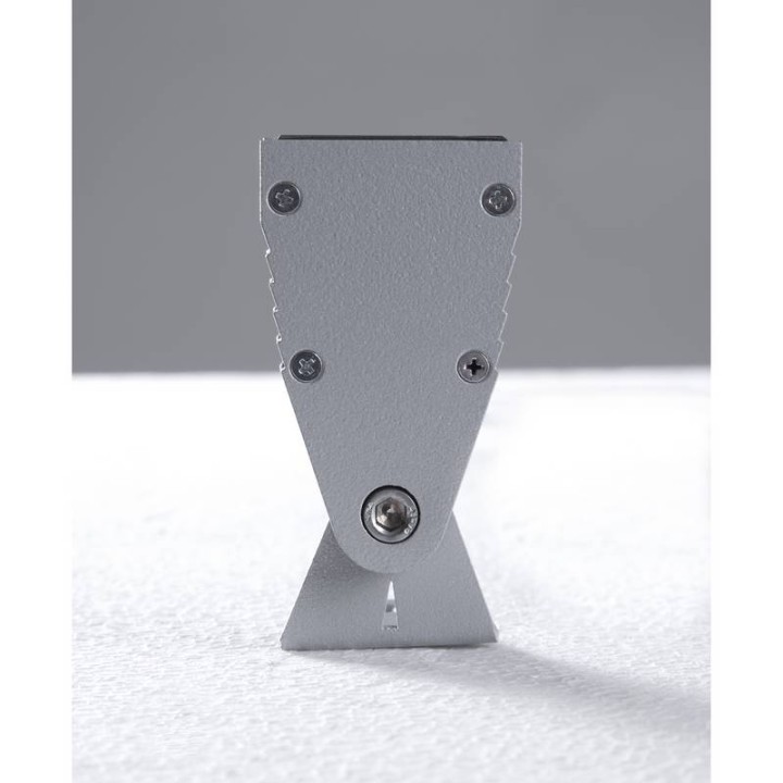 Proyector para exterior WALK LED 22W 3000K 2660lm 42º+12º Gris CRISTHER 920B-L3122B-03