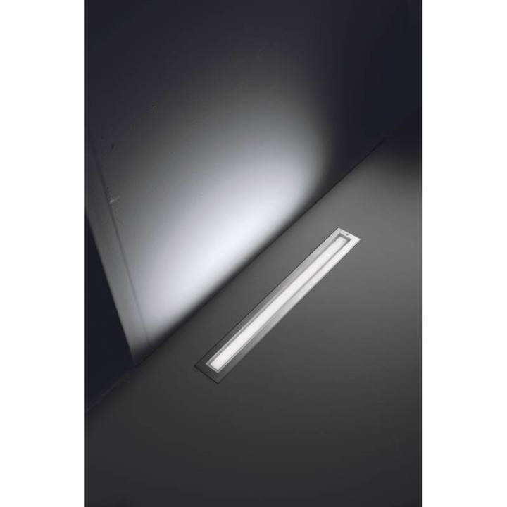 Lámpara empotrable para exteriorWALK LED 24W 4000K 3680LM 100º Inox CRISTHER 920H-L3324B-30