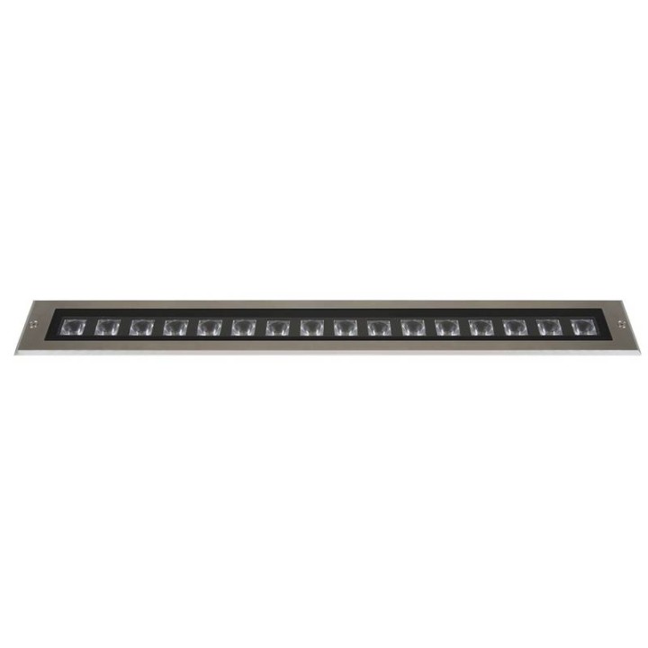 Lámpara empotrable para exterior WALK LED 80W RGBW 5540lm 20º Inox CRISTHER 920O-L1480F-30