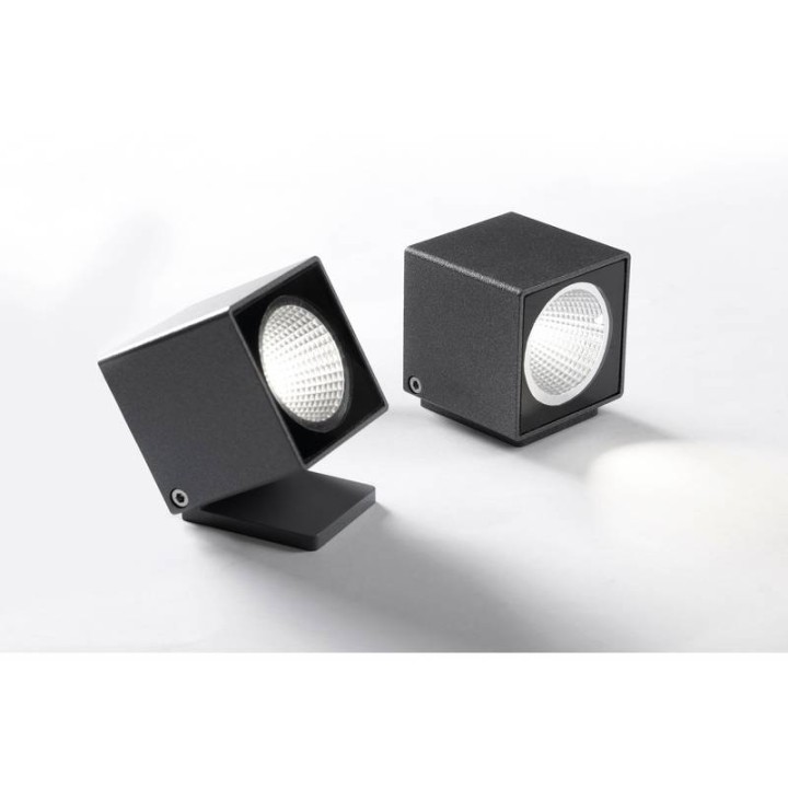 Proyector para exterior DADO 8W 3000K 700LM 19º Antracita CRISTHER 922A-L3108B-04