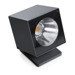 Proyector para exterior DADO 12W 3000K 1670LM 49º Antracita CRISTHER 922D-L3114B-04