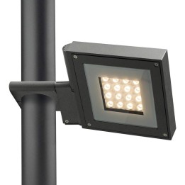 Proyector para exterior Columna para farolas TINA 26W 3340LM 3000K 72º Antracita CRISTHER 928F-L3126B-04