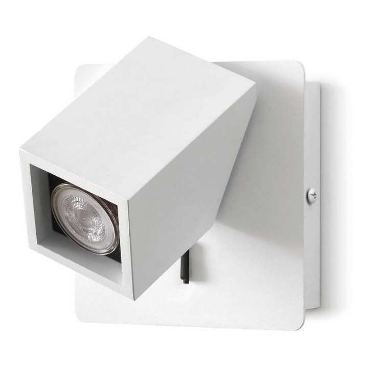 Aplique lector ORFEO GU10 5W Blanco EXO 943A-G21X1A-01