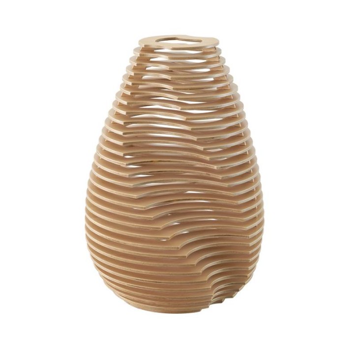 Lámpara de sobremesa TWIST GX53 LED T2 10W 1200lm 3000K Madera haya EXO 945A-L3110A-50