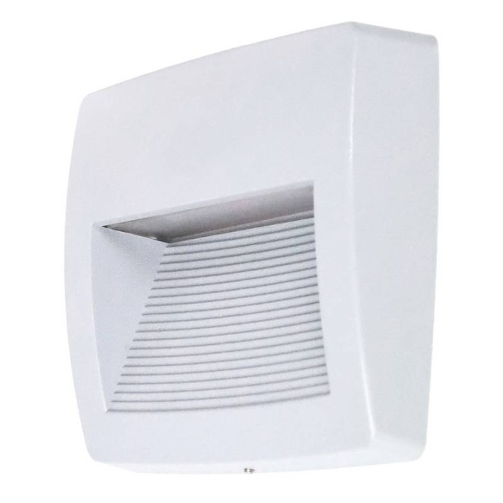 Aplique de Exterior Asimetrico STORM IP55 LED R7S 4W 3000K Blanco DOPO 947A-L3104A-01