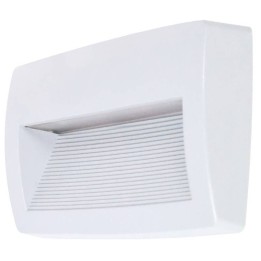 Aplique de Exterior Asimetrico STORM IP55 LED R7S 11W 3000K Blanco DOPO 947C-L3111A-01