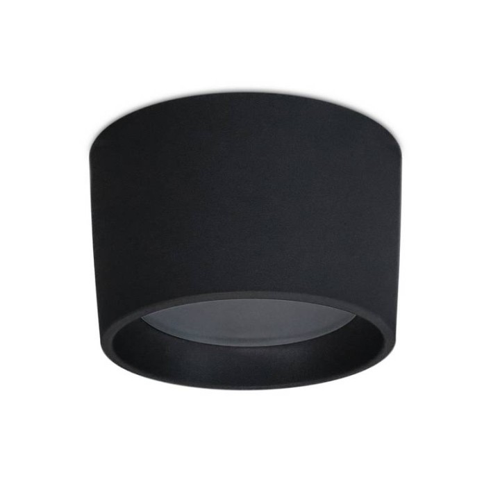 Plafón de exterior MIST IP55 GX53 LED Bulb 10W 1200lm 3000K Negro DOPO 948A-L3110A-02