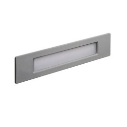 Lámpara empotrable para exterior Pared WIND IP55 LED R7s 11W 3000K Gris DOPO 949A-L3111A-03