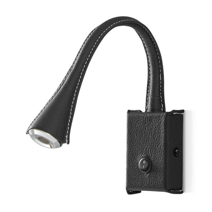 Aplique lector SKIN LED SMD 2W 160lm 3000K Negro EXO 955A-L0102A-02