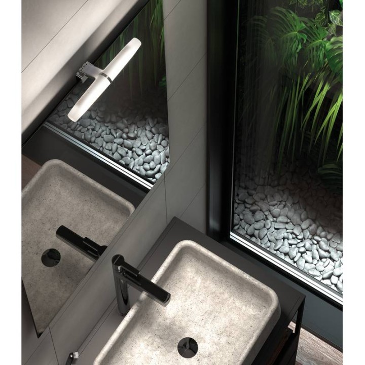 Aplique baño ICY IP44 LED SMD 6W 4000K Cromo EXO 973A-L0206B-32
