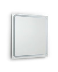 Espejo baño MINERVA 80x70cm IP44 LED SMD 20W 4000K CROMO EXO 974A-L0220B-32