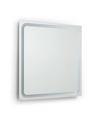 Espejo baño MINERVA touch 80x70cm IP44 LED SMD 20W 4000K CROMO EXO 974C-L0220B-32