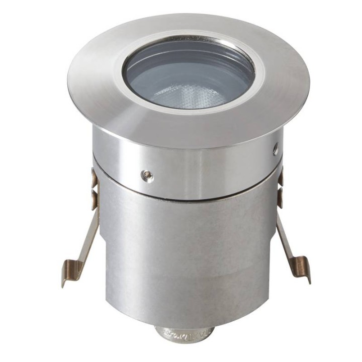 Lámpara empotrable para exterior techo NABUCO IP68 LED COB 6.50W 785 3000K Inox CRISTHER 980B-L0106H-30