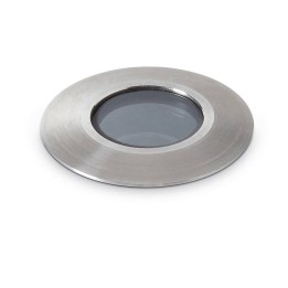 Lámpara empotrable para exterior suelo NABUCO IP68 LED COB 3W 350lm 3000K Inox CRISTHER 980H-L0103H-30