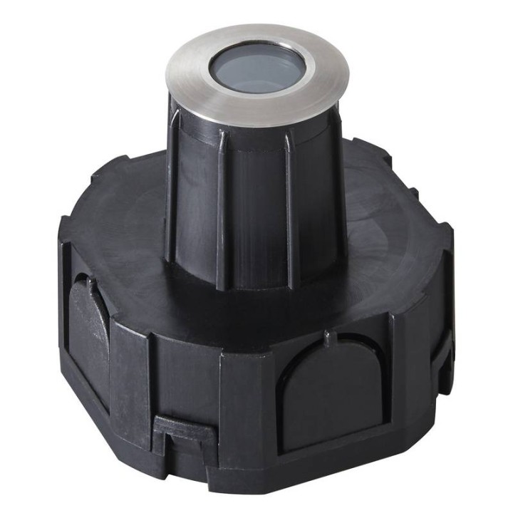 Lámpara empotrable para exterior suelo NABUCO IP68 LED COB 3W 350lm 3000K Inox CRISTHER 980H-L0103H-30