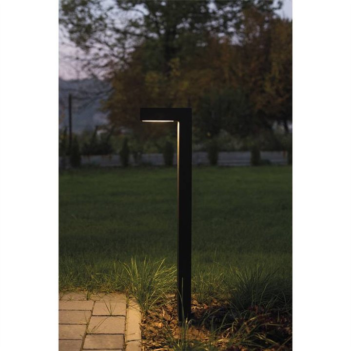Baliza ELLE IP65 LED COB AC 9.50W 3000K Antracita CRISTHER 981A-L0110B-04
