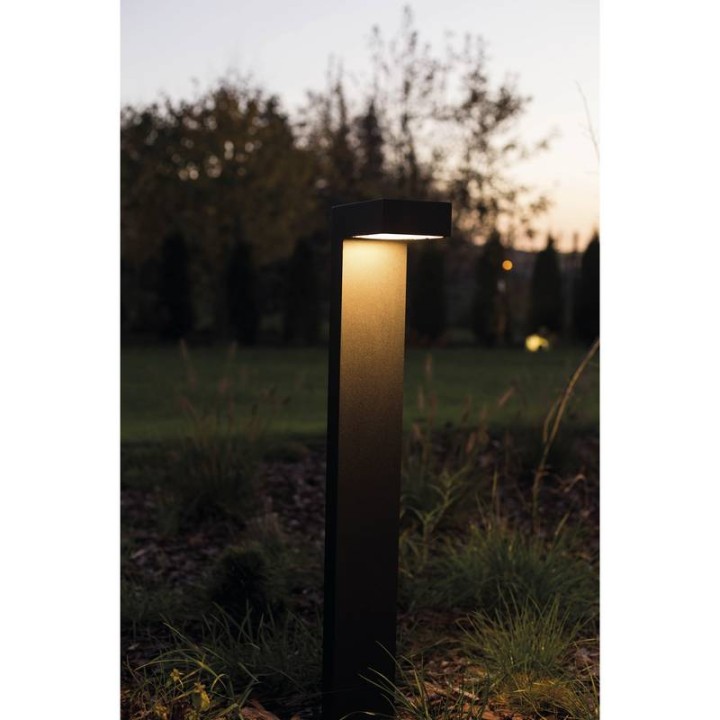 Baliza ELLE IP65 LED COB AC 9.50W 3000K Antracita CRISTHER 981A-L0110B-04