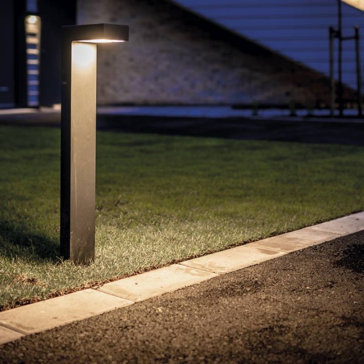 Baliza ELLE IP65 LED COB AC 9.50W 3000K Antracita CRISTHER 981A-L0110B-04