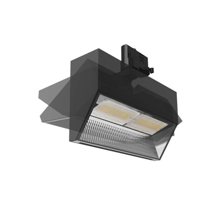 Proyector wall-washer FALL LED 30/40/50W 3000/3500/4000K 60x90º Negro INDELUZ 983A-L41MPA-02
