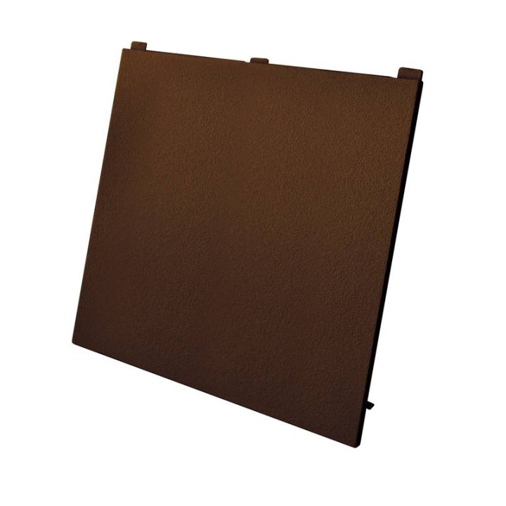 Accesorio placa decorativa DAIN 150 x 150 mm Marrón óxido CRISTHER A13A-929-90
