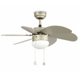 Ventilador de techo color Gris con luz modelo PALAO