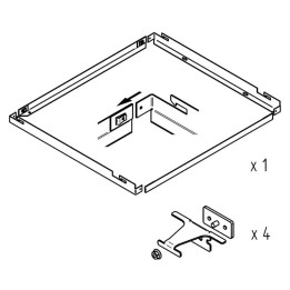Kit Superficie para ref. MAB  INDELUZ A20B-783-01