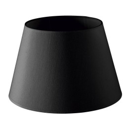 Pantalla cónica ø30cm cotoné negro EXO A26B-004-CB