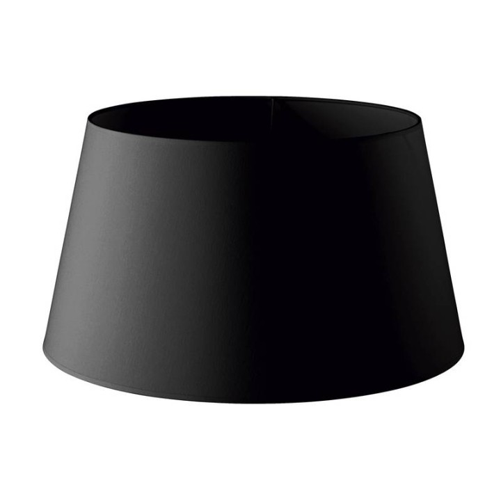 Pantalla cónica ø45 cm cotoné negro EXO A26C-004-CB