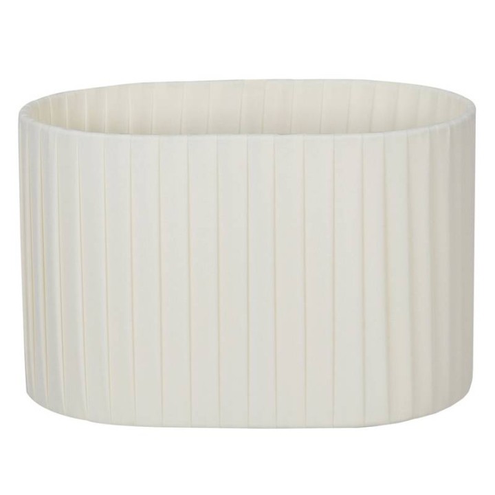 Pantalla Oval Ribbon wrapped beige EXO A28A-004-RC