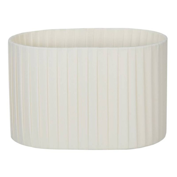 Pantalla Oval Encintado beige EXO A28B-004-RC