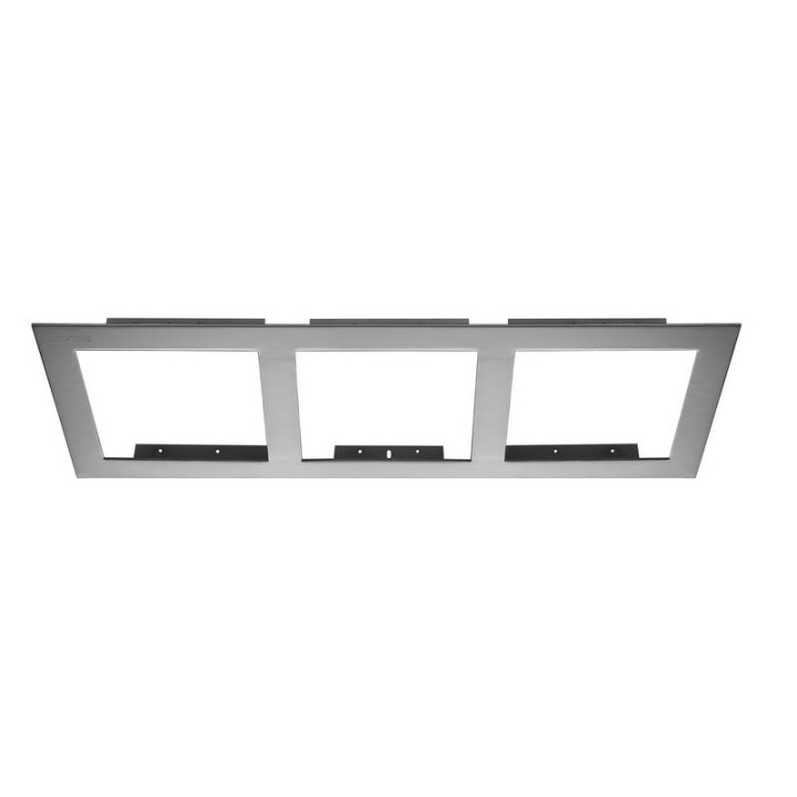 ATOLON marco modular para 3 unidades Gri INDELUZ A45C-738-03