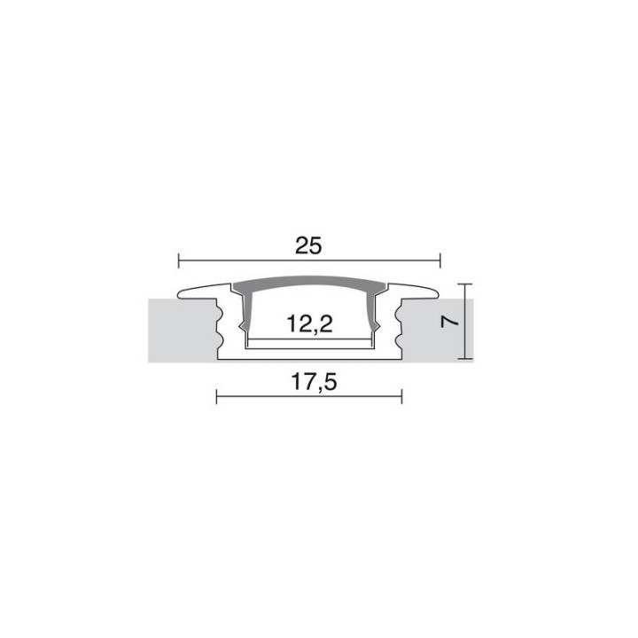 Difusor PC opal para ref. 91300 (3m)  - A51C-778-00