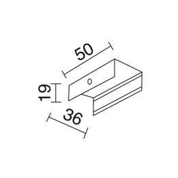 TRACK Lev cort.cable-tija car.DALI Gr INDELUZ A53E-786-03