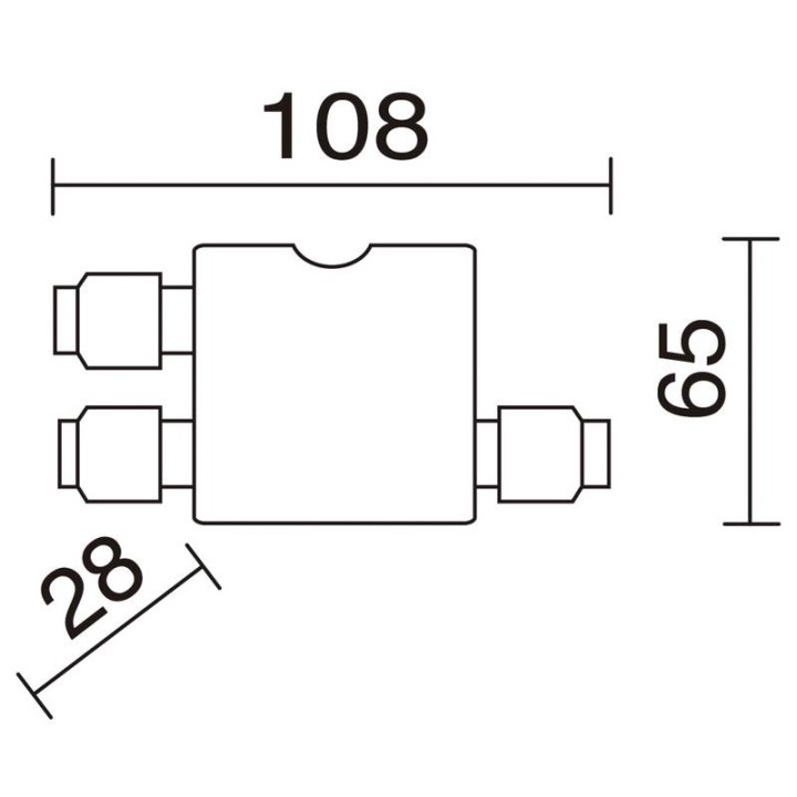 Caja conexiones 3 vias IP-68   - B03C-X33X2A-02