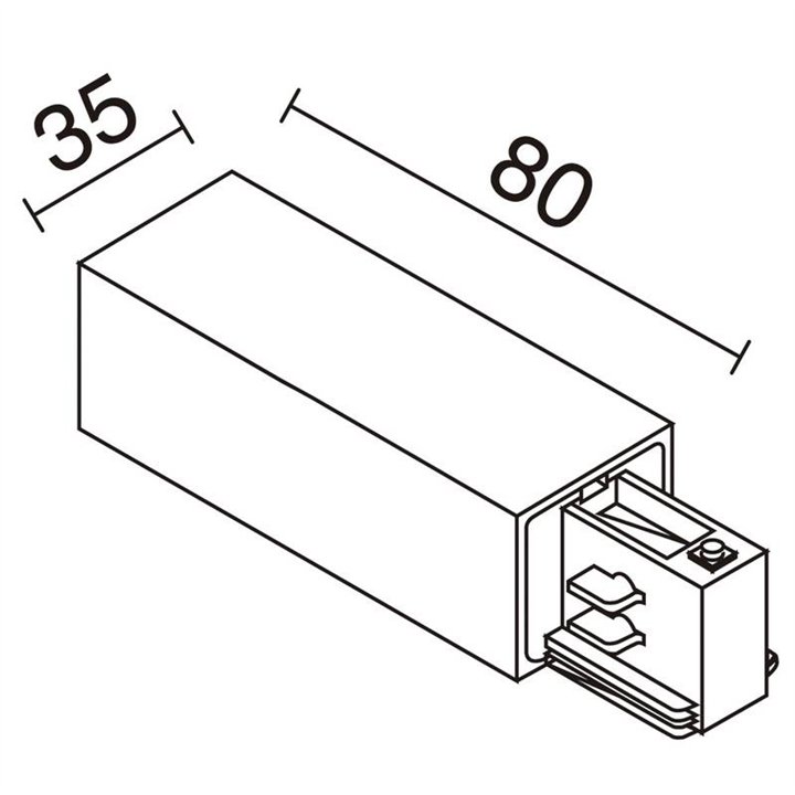 Alimentador TRACK gris  - B10F-X33X2A-03