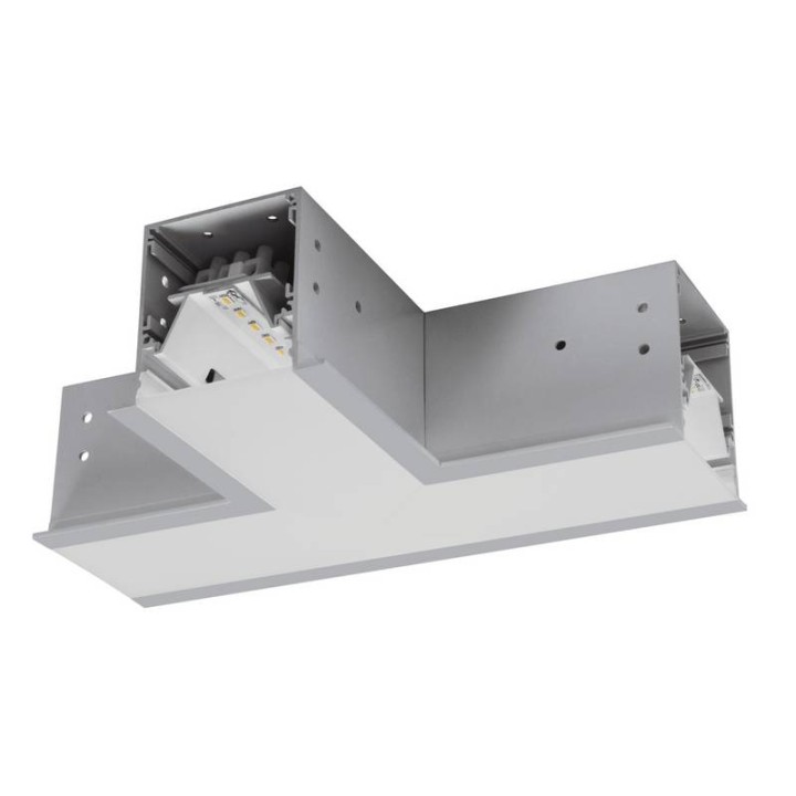 Acces"T"Lámpara empotrable FENIX LED 10W1150Lm3000K Gr  INDELUZ B22F-L3110B-03