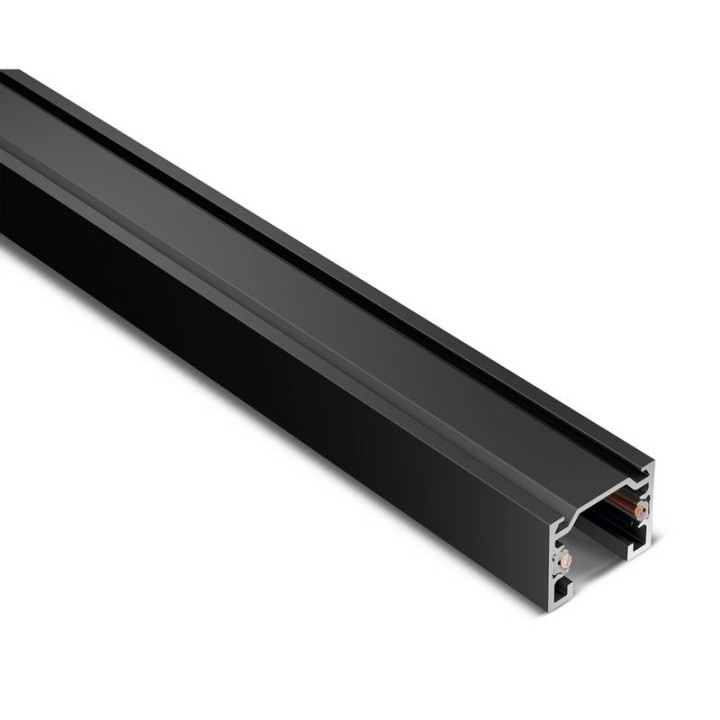 Carril 1 mt negro INDELUZ B27A-X33X2V-02