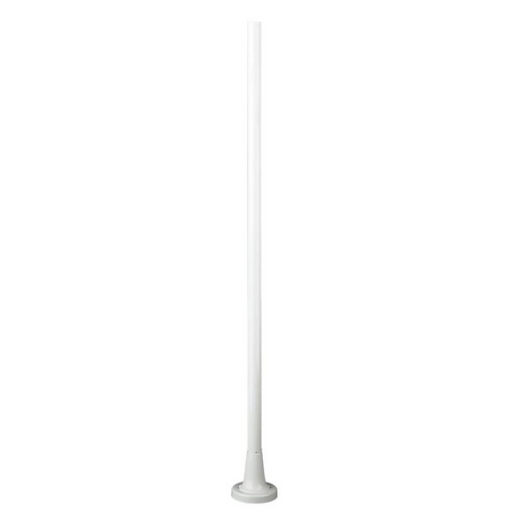 Columna para farolas de Exterior 1L600 Ø4,5cm Blanco DOPO C01A-11-01