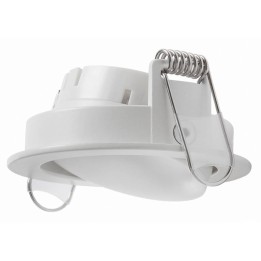 Aro empotrable basculante NOK1 Blanco-Blanco INDELUZ D01A-823-01