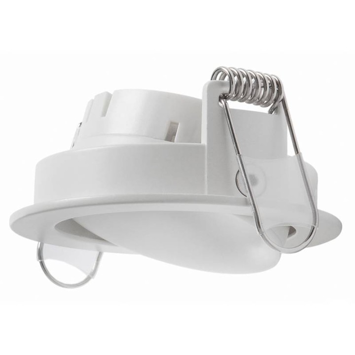 Aro empotrable basculante NOK1 Blanco-Blanco INDELUZ D01A-823-01