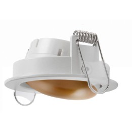 Aro empotrable basculante NOK1 Blanco-Oro INDELUZ D01C-823-01