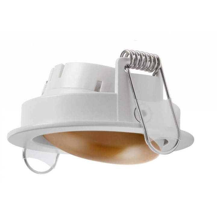 Aro empotrable basculante NOK1 Blanco-Oro INDELUZ D01C-823-01